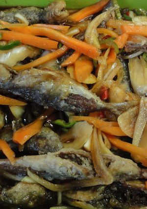 常備菜に！豆鯵の南蛮漬け！-レシピのメイン写真
