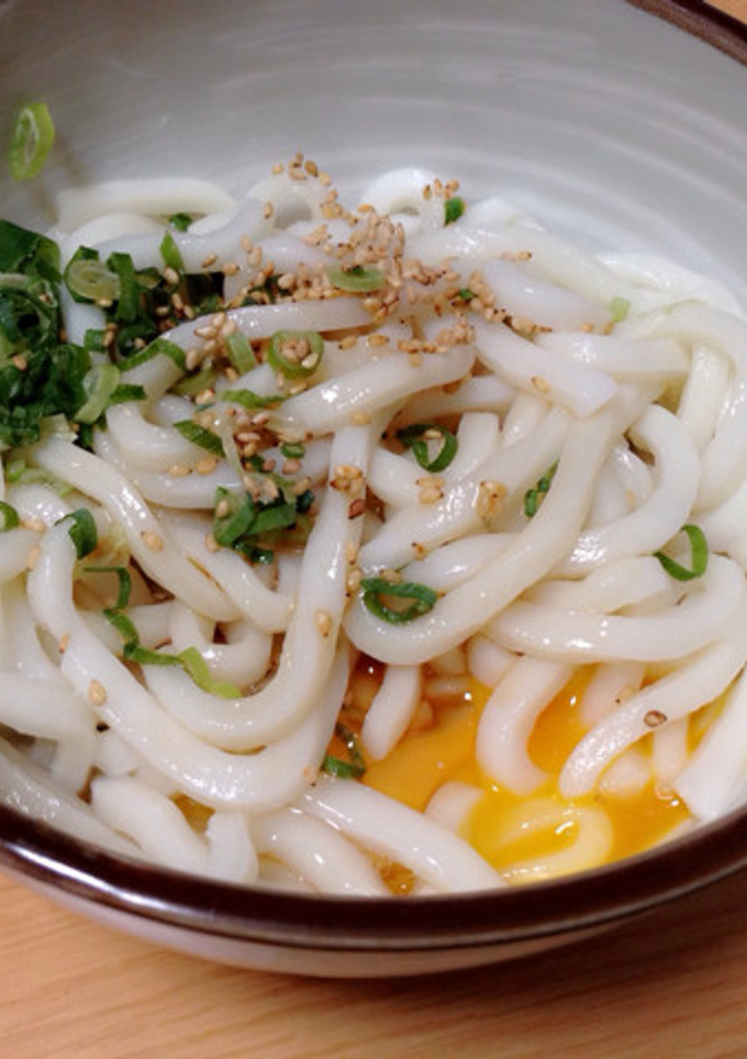 簡単 釜玉うどん-レシピのメイン写真