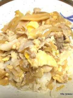 ガッツリ系の満足感たっぷりな、卵とじ豚丼-レシピのメイン写真