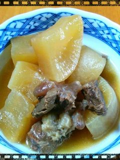 お鍋でコトコト★大根と牛すじの煮物-レシピのメイン写真