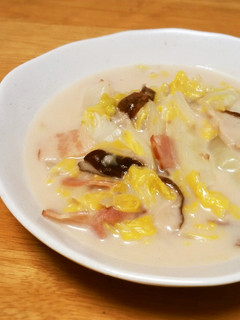 生姜でぽかぽか☆白菜の和風ミルク煮-レシピのメイン写真