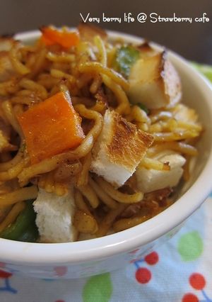 焼きそばパン風ココットカマン-レシピのメイン写真