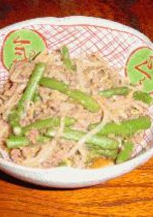麻婆アスパラ-レシピのメイン写真