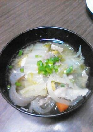我が家の豚汁-レシピのメイン写真