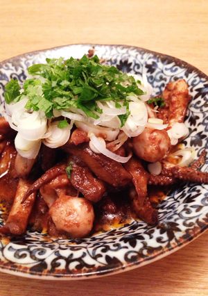 イカゲソとわたの炒め物-レシピのメイン写真