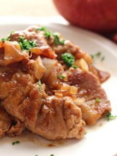 りんごの豚肉巻き焼き-レシピのメイン写真
