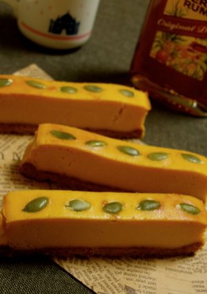 南瓜のスティックチーズケーキ-レシピのメイン写真