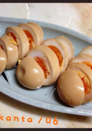 半熟味付けたまご-レシピのメイン写真