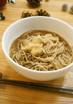 一人御膳□柚子胡椒たっぷりオトナかけそば-レシピのメイン写真