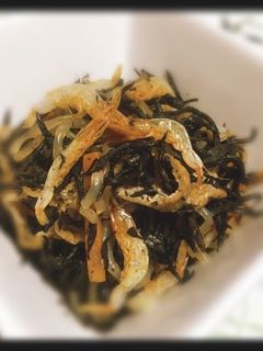 カルシウム☆干しエビ入りひじき炒め煮♪-レシピのメイン写真