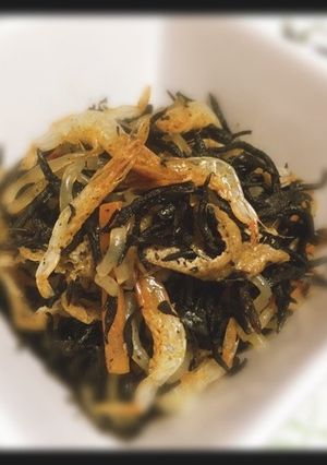 カルシウム☆干しエビ入りひじき炒め煮♪-レシピのメイン写真