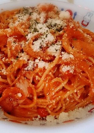 濃厚チーズナポリタン♪-レシピのメイン写真