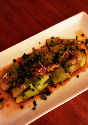 簡単！レンジで焼き茄子 ポン酢柚子胡椒-レシピのメイン写真