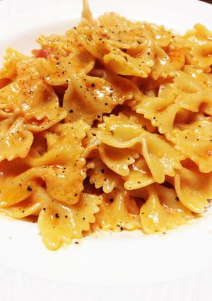 アンチョビのトマトクリームパスタ-レシピのメイン写真