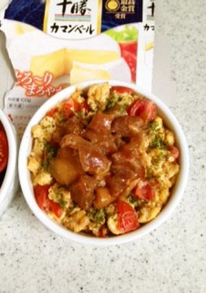 鶏親子のココットカマン-レシピのメイン写真