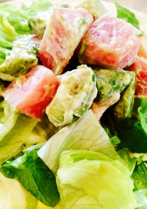 簡単♪マグロとアボカドのマヨサラダ-レシピのメイン写真