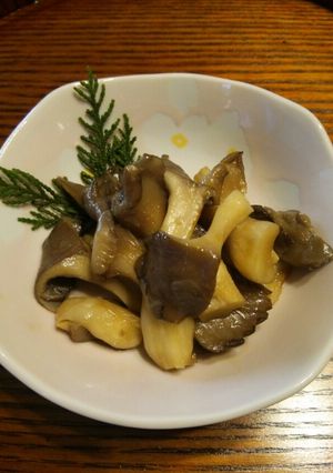 小鉢に!ひらたけの煮物♪-レシピのメイン写真
