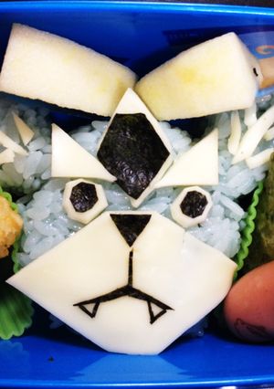 妖怪ウォッチ☆ガリ王子☆キャラ弁-レシピのメイン写真