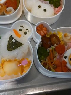 オラフのキャラ弁☆簡単♪-レシピのメイン写真