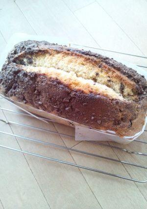 チョコと胡麻のパウンドケーキ-レシピのメイン写真