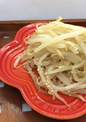 簡単もやしのナムル。節約&ヘルシー＆無限-レシピのメイン写真
