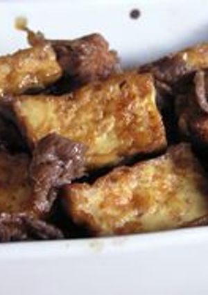 香ばし～い♪厚揚げの煮物-レシピのメイン写真