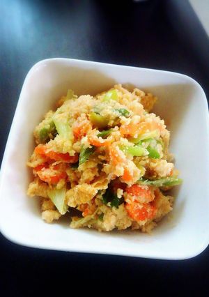 味噌で！おからの卯の花-レシピのメイン写真