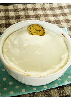 濃厚☆チーズケーキ風ココットカマン-レシピのメイン写真