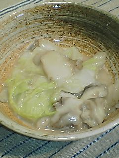◎白菜と舞茸の中華風クリーム煮-レシピのメイン写真