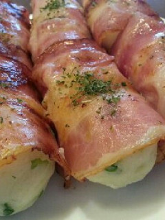 さっぱり☆ポテトサラダのベーコン巻き-レシピのメイン写真