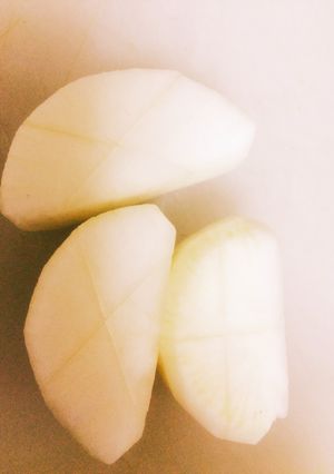 煮物も時短！隠し包丁は両面に-レシピのメイン写真