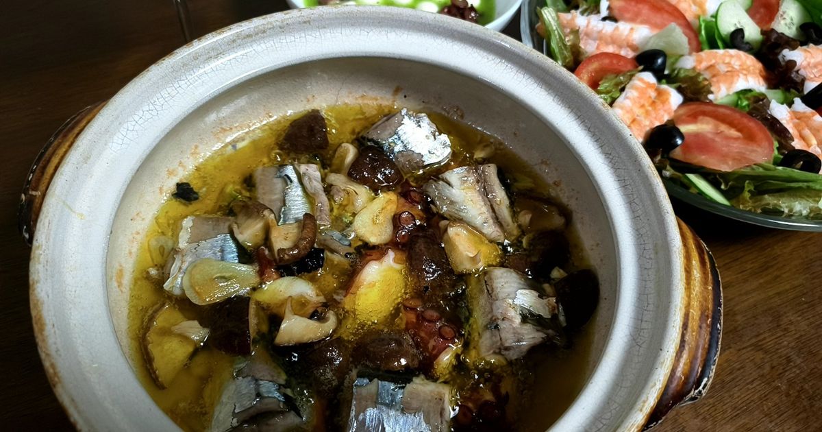 最速のアヒージョ by 嬉野ダイバー 【クックパッド】 簡単おいしい