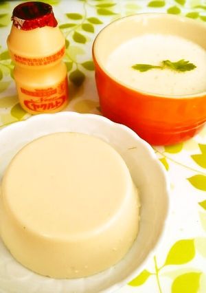 食べるヤクルト☆簡単♪ヤクルトのムース-レシピのメイン写真