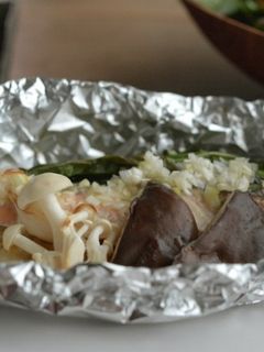 鮭のホイル焼き ネギ塩だれ添え-レシピのメイン写真