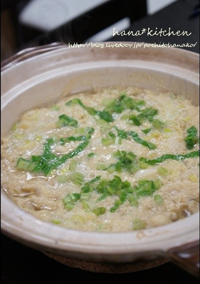 炒り豆腐風鍋焼きうどん-レシピのメイン写真