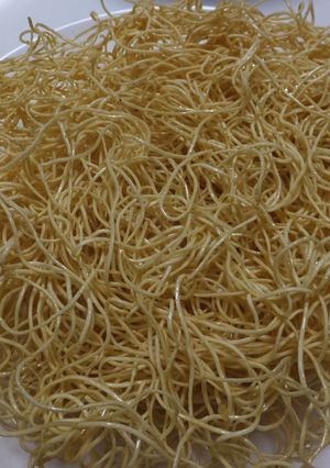 中華あんかけ麺に♪揚げ麺＊チャーメン-レシピのメイン写真