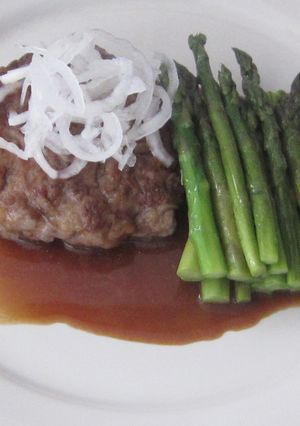 お肉100%のハンバーグ-レシピのメイン写真
