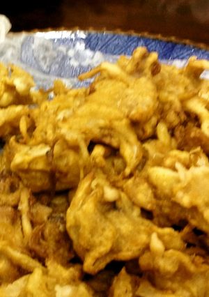 そば衣deイカと玉ねぎの味噌風味天ぷら-レシピのメイン写真