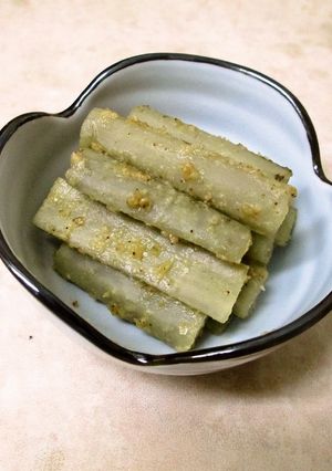 ごはんのおともに、ごまみそごぼう-レシピのメイン写真