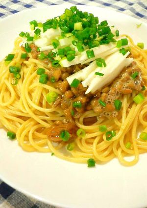 ネバネバ納豆パスタ-レシピのメイン写真