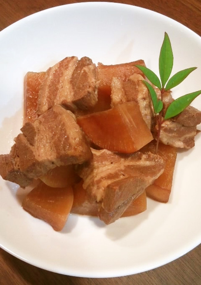 材料４つ！　☆簡単おいしい豚の角煮☆-レシピのメイン写真