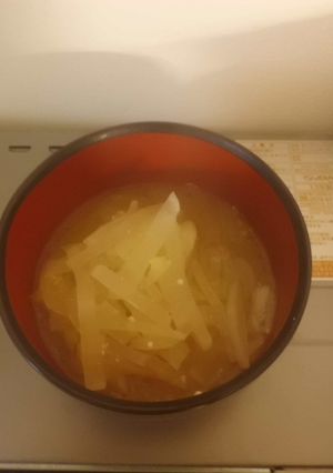 毎日のお味噌汁に、おろし生姜◎-レシピのメイン写真