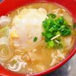 ほっこり卵とふしめん味噌汁(松小5)