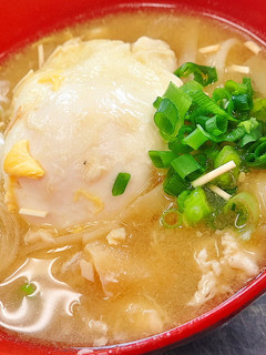 ほっこり卵とふしめん味噌汁(松小5)-レシピのメイン写真