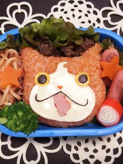 妖怪ウォッチ☆ジバニャン☆キャラ弁-レシピのメイン写真