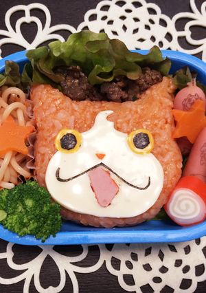 妖怪ウォッチ☆ジバニャン☆キャラ弁-レシピのメイン写真