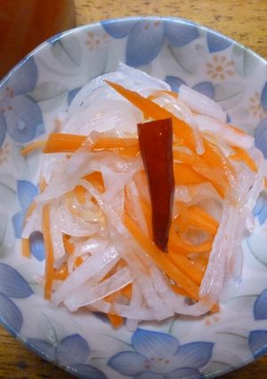 超　簡単なます-レシピのメイン写真