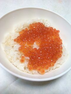 いくら丼-レシピのメイン写真