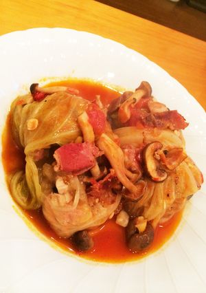 ジャガ&トマ☆ロールキャベツ-レシピのメイン写真