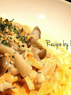 ✽簡単♡絶品✨鮭ときのこのクリームパスタ-レシピのメイン写真
